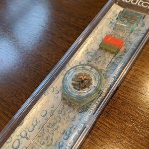 Swatch Scuba 200 Jelly Bubbler 1992 brand new in a box